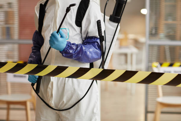Professional Biohazard technician working in Preston, CT